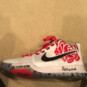 Kyrie 3 ‘Mom’ (Red).  Size 9.5 Men.